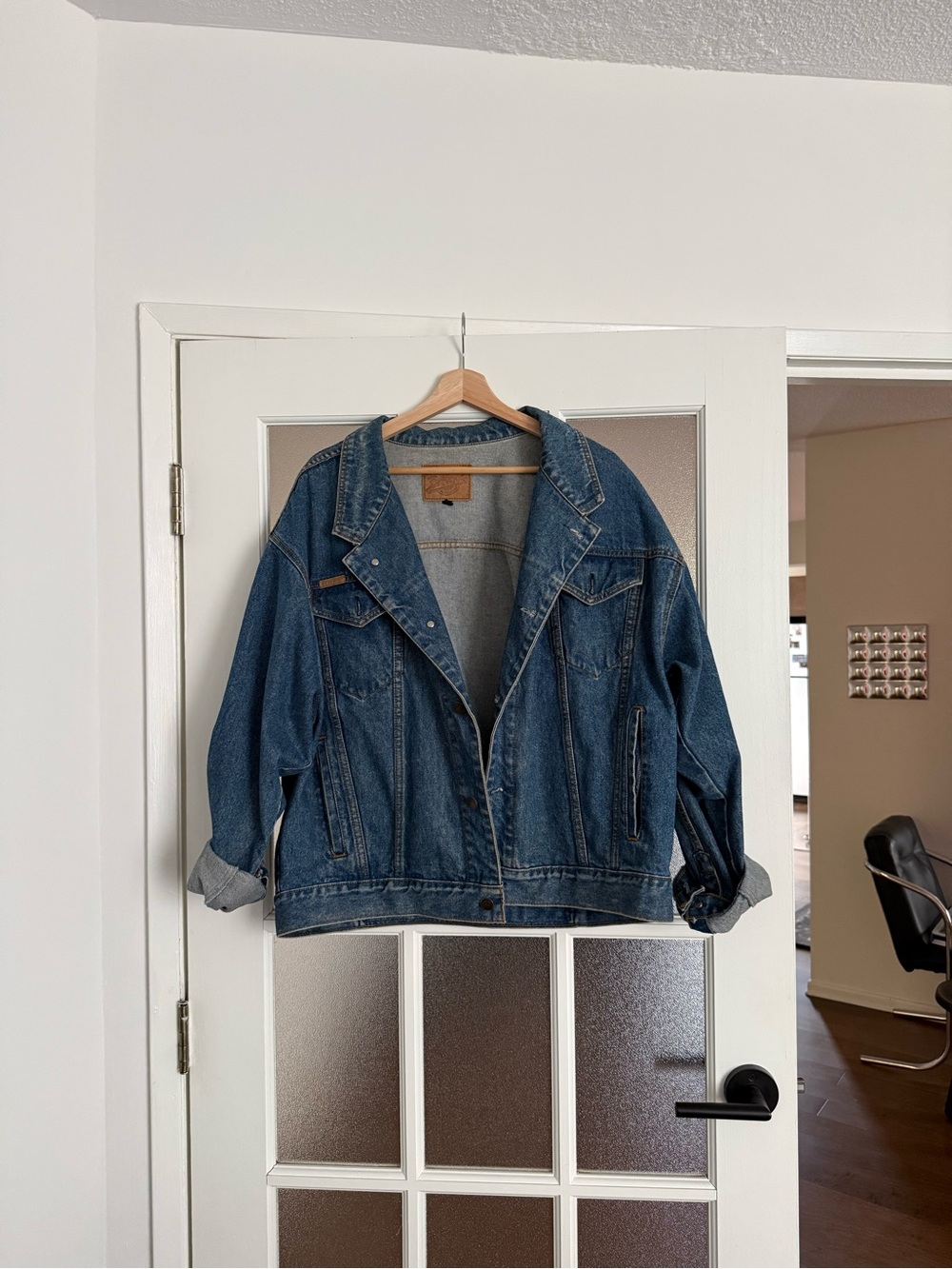 Vintage Orogo Browns Blue Jeans Oversized Denim Jacket